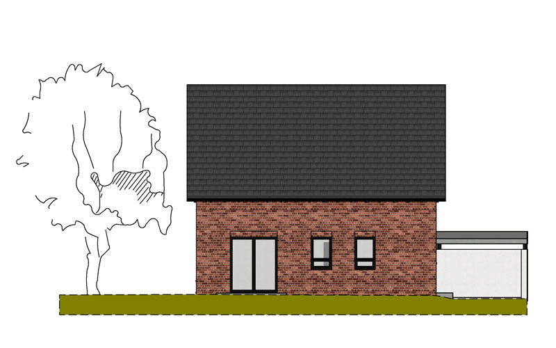 Neubau eines Einfamilienhauses in Ibbenbüren